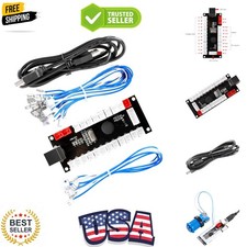 Zero Delay Arcade USB Encoder Pc to Joystick for Mame Jamma Other Pc Fighti...