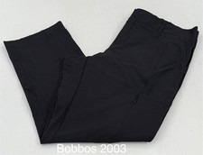 Kirkland Signature Women's Travel Pant, Black, Size 12