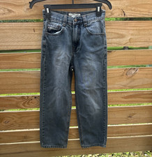 U.S. Polo Assn. Boys Straight Denim Jeans Blue Medium Wash Cotton Size 12