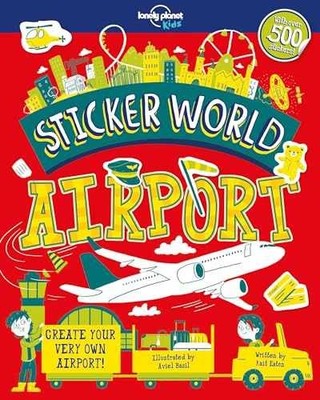 Lonely Planet Kids Sticker World - - Paperback, by Eaton Kait - Acceptable w