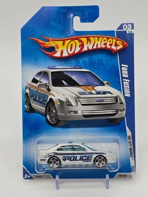 Hot Wheels - HW City Works Series - Ford Fusion - Police Car - Image 1 of 3
