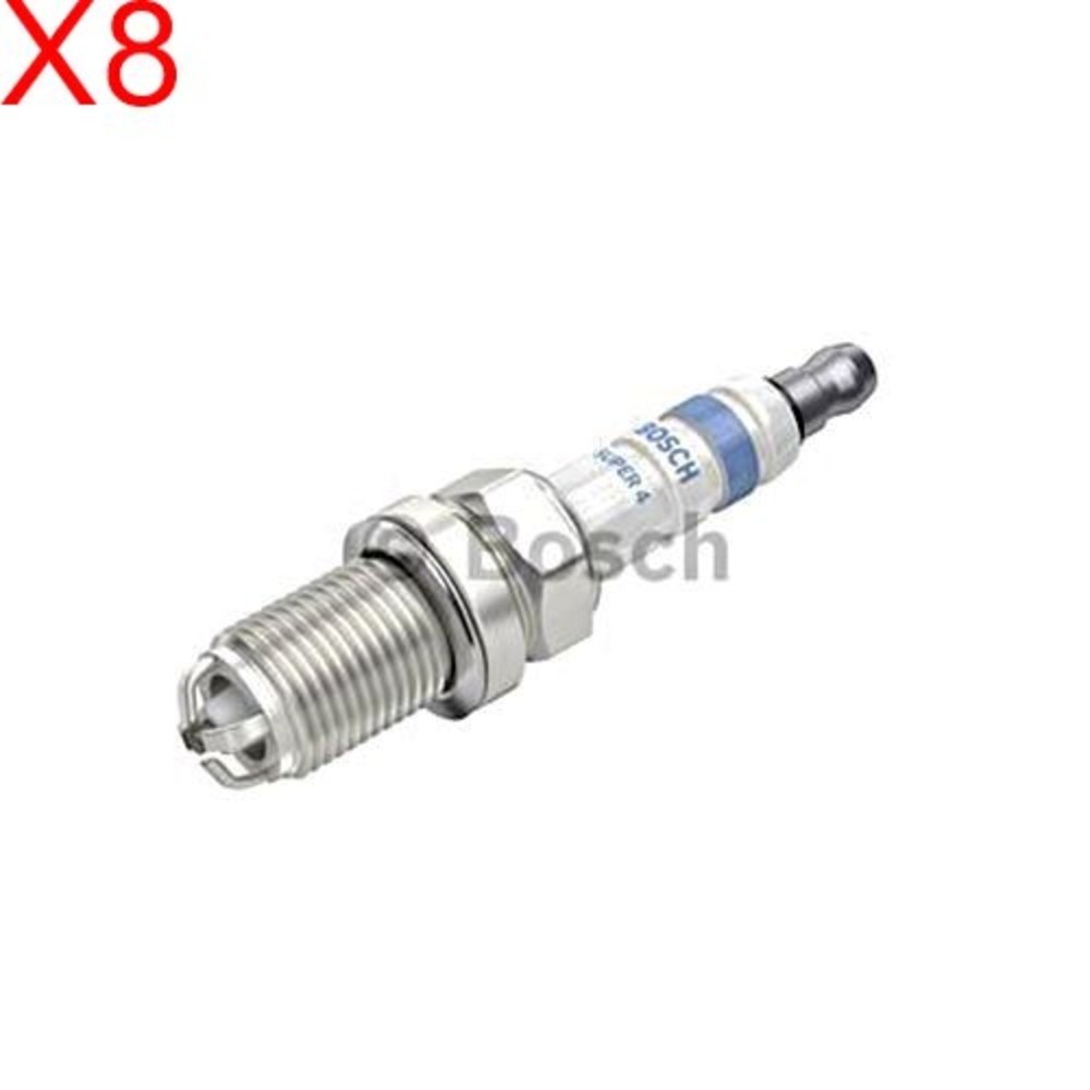 BOSCH Spark Plug x8 Petrol For FORD HONDA HYUNDAI KIA 0.5-5.9L 1982-