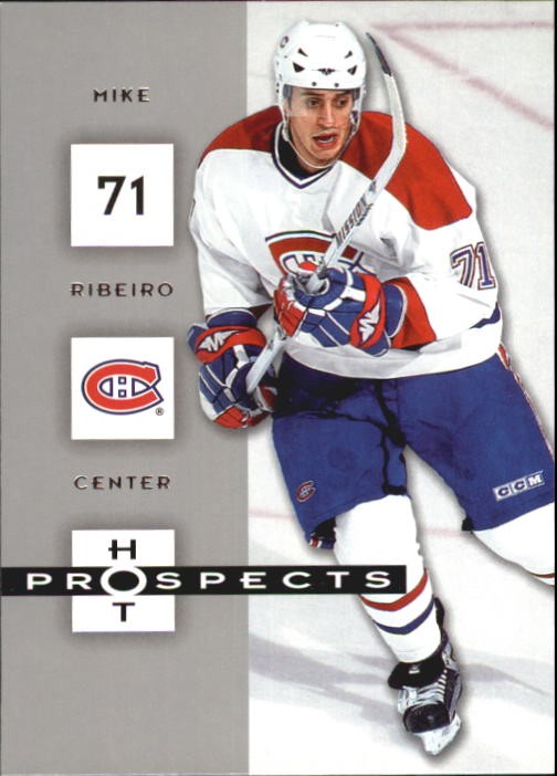 2005-06 Fleer Hot Prospects #54 Mike Ribeiro - HKY