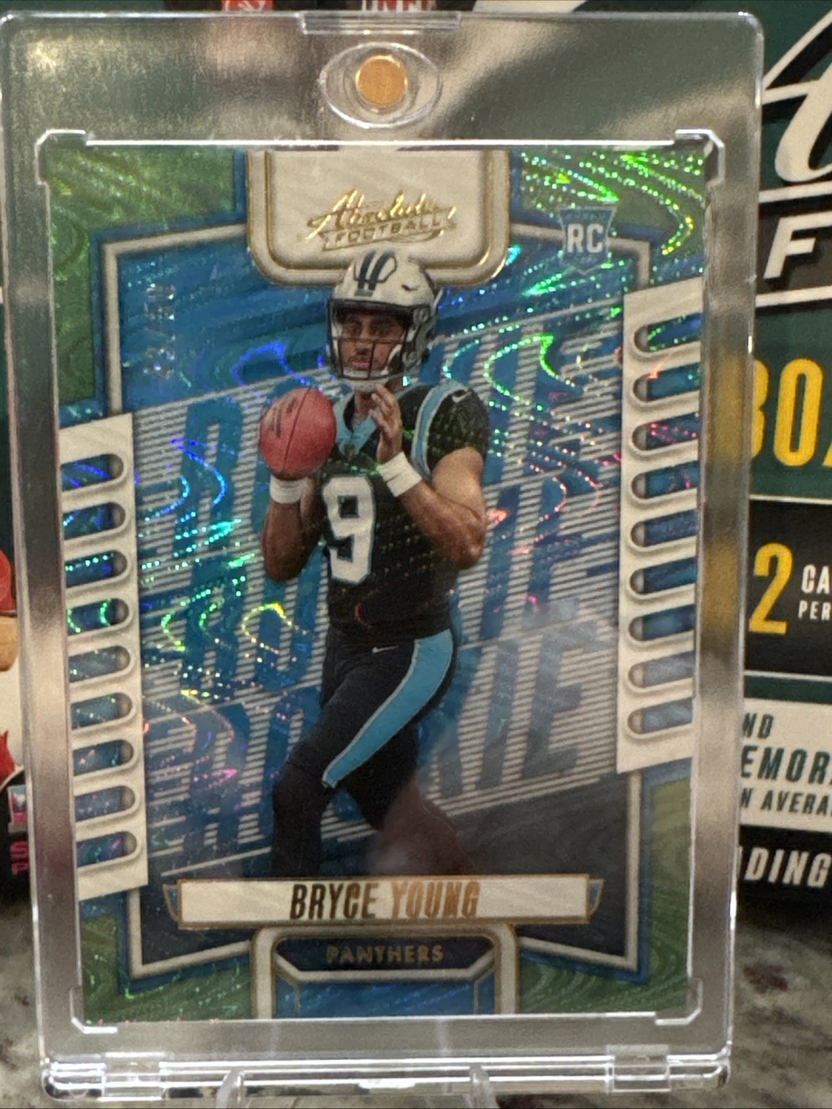 2023 Panini Absolute Rookies Bryce Young #101 Green Waves /50 (RC)