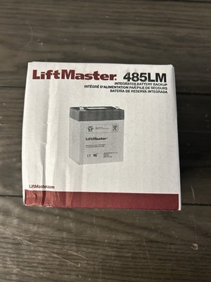 Liftmaster 485LM Battery Backup Compatible 3840 3850 8360 8550 Brand New In Box