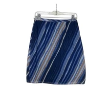 KATHY IRELAND Women’s mini short skirt size 6 Multicolor Artsy Summer