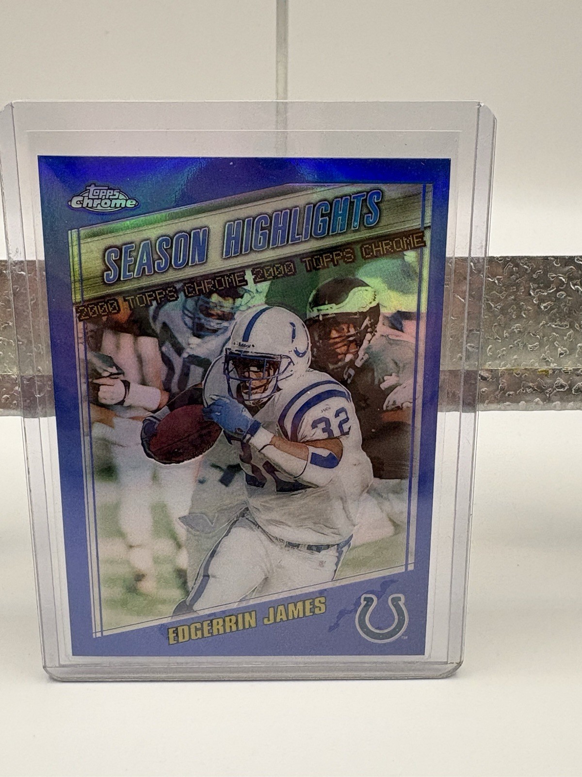 2000 TOPPS CHROME 197 EDGERRIN JAMES REFRACTOR