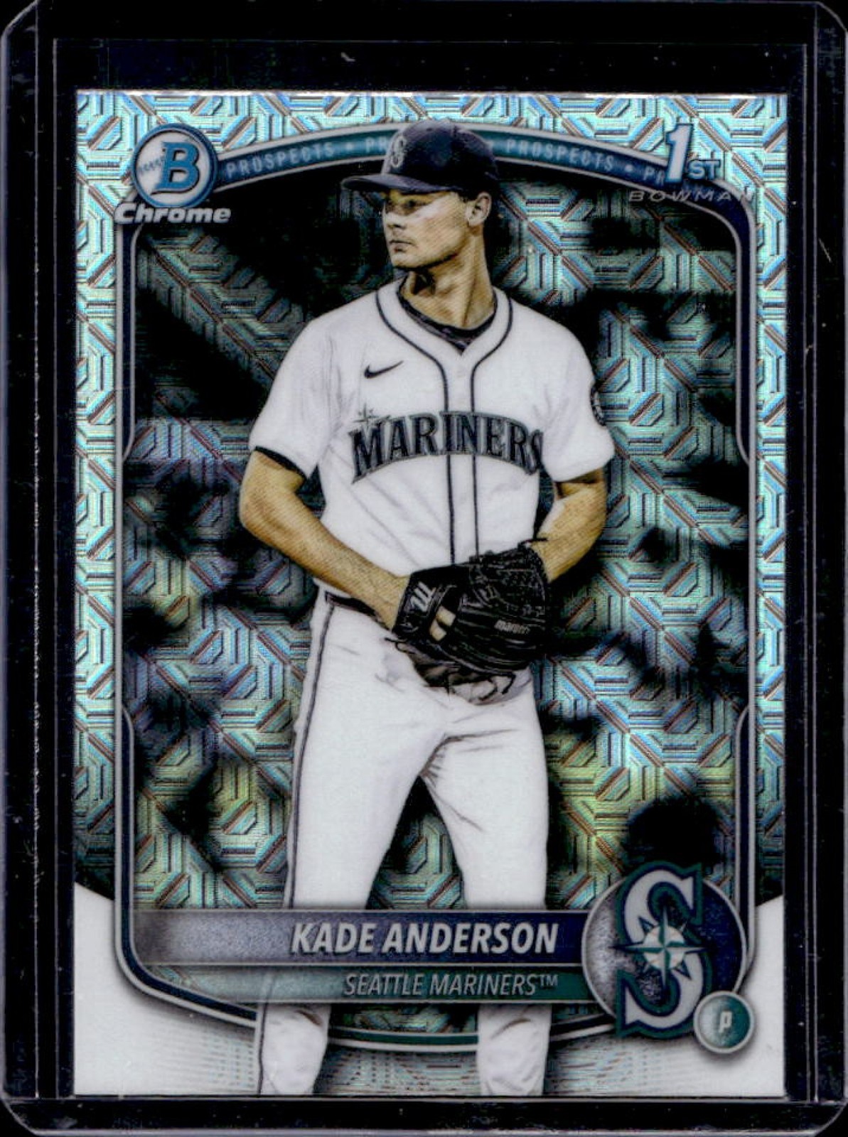 2025 Bowman Draft Kade Anderson Chrome Mojo Refractor 1st #BDC-3 Mariners