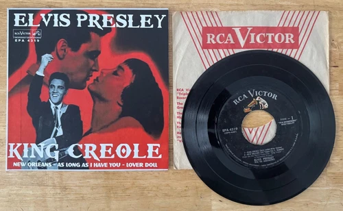 45 EP ELVIS PRESLEY KING CREOLE VOL 1 RCA EPA 4319