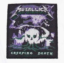 Metallica Creeping Death Sew On Patch Heavy Metal