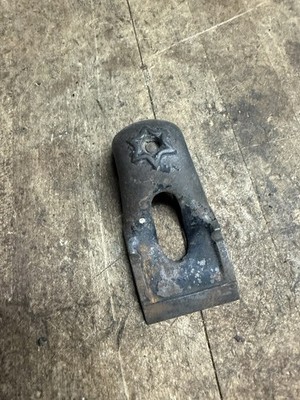 Antique Rare Stanley Star Logo Metal Hand Block Plane Tool Lever Cap Parts USA