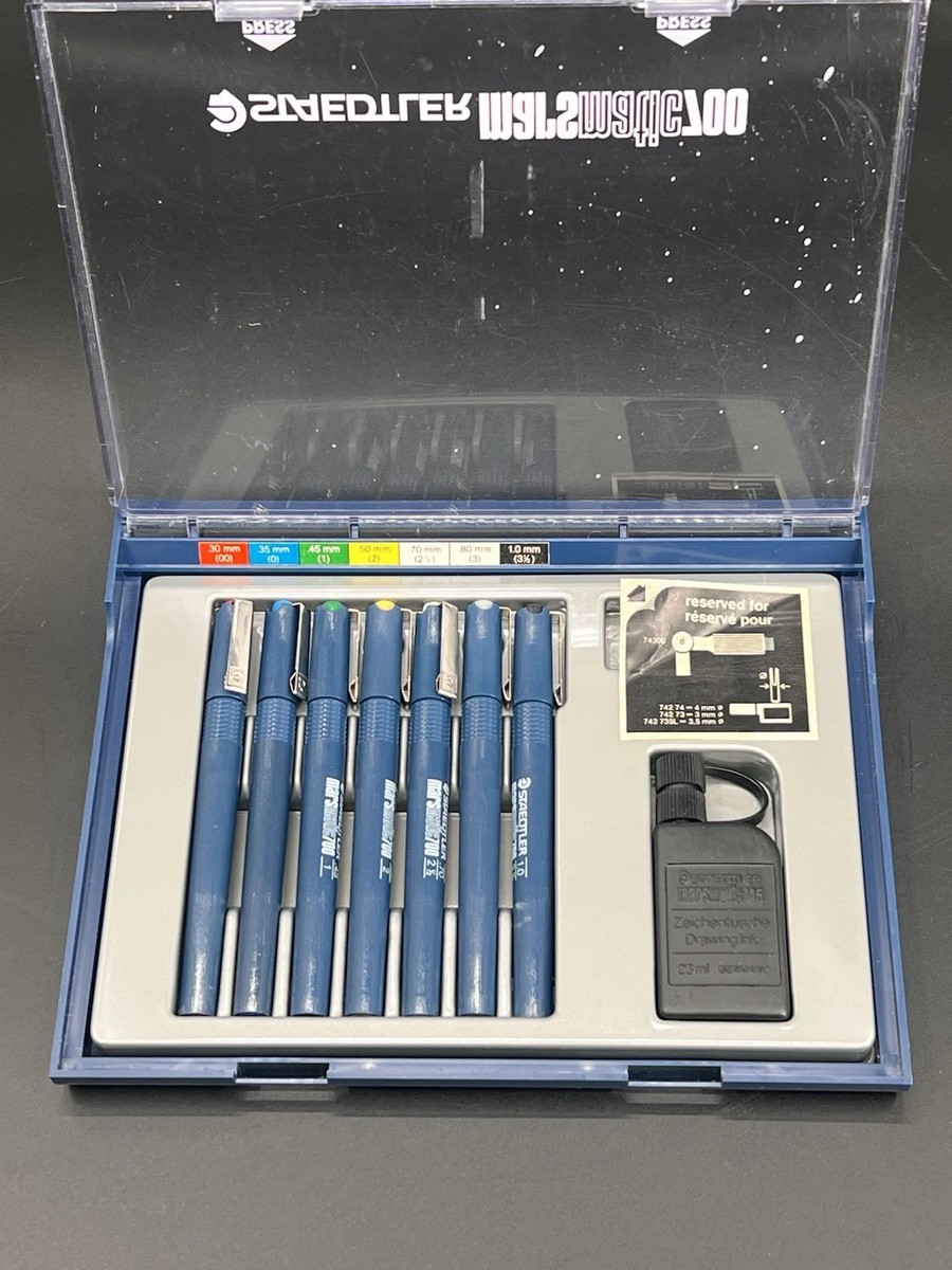 VINTAGE Staedtler Marsmatic 700 Technical Drawing Drafting Set