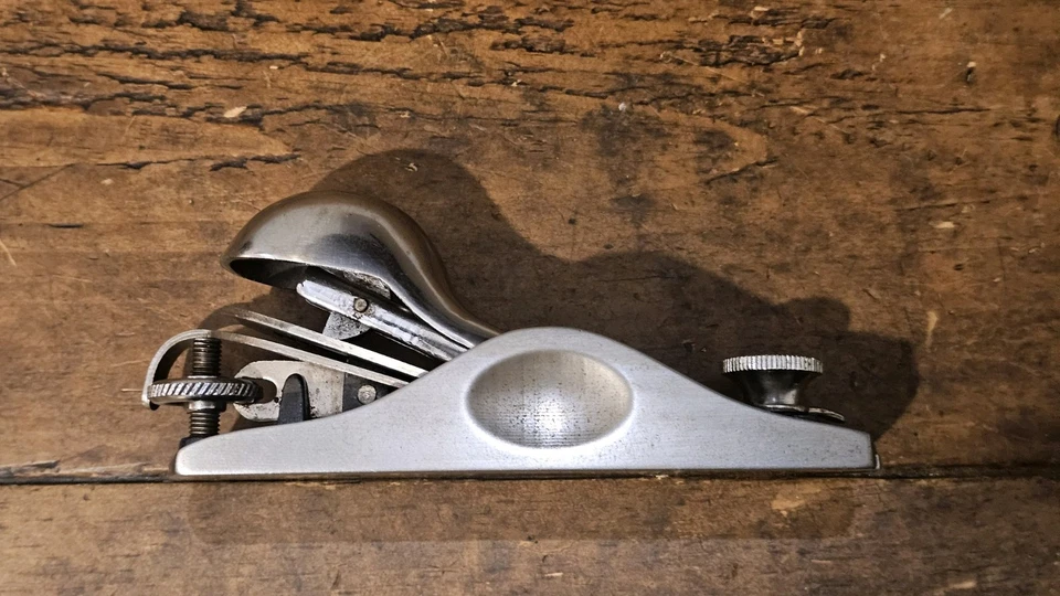 Vintage Record No 018 Block Plane with Knuckle Lever Cap. Made in England. - Image 4 of 4