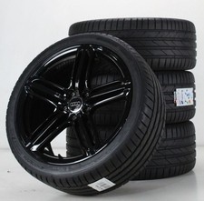 Audi A6 C6 Sommerräder Alufelgen Segment schwarz 19 Zoll Felgen 4F0601025DE