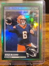 Kyle McCord 2025 Score Green End Zone   /6! 🔥 Rookie Card. RC