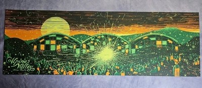James Eads Alpine Valley Day Variant Phish Dave Matthews Limited Ed Signed!!