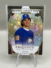 2022-23 UD Black Diamond Exquisite Coll Rookie Draft Day Gold Owen Power /75