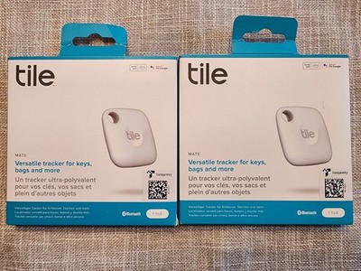 Tile Mate Versatile Tracker 2-Pack Bluetooth. New