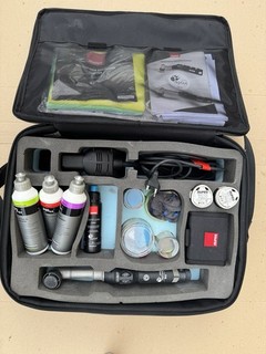 Rupes BigFoot HR81ML iBrid Nano Akku Poliermaschine Polierer Langhals Tasche Set