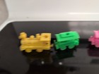 Train Candle Holders Kid Birthday Cake Toppers Vtg 1970s Decorations — photo 3