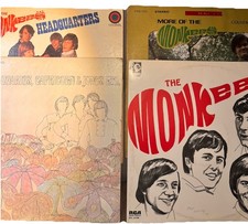 Lot of 4 Monkees Vinyl Records &ndash; Original Colgems & RCA 2-LP Compilation &ndash; VG /