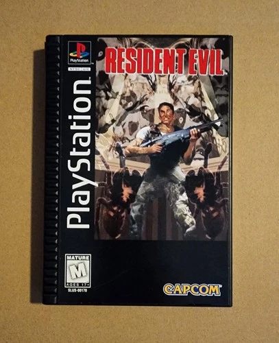 Resident Evil PS1 Long Box CIB
