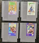 Little Nemo Bugs Bunny Birthday Blowout Crazy Castle Mickey Mousecapade Nes Lot