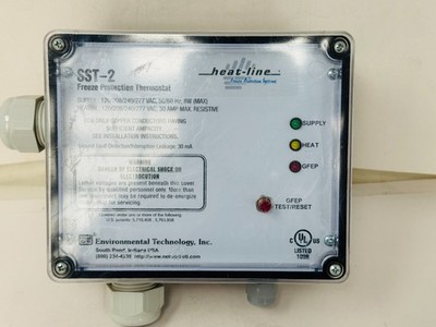 ETI Environmental Technology SST-2 Freeze Protection Thermostat Supply 22899HL