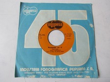 WILLY CADENAS & JOHNNY MARA "PENSANDO EN TI" 7" SALSA GUAGUANCO PERU HEAR ♫