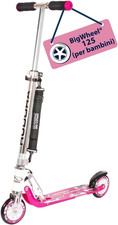 Bigwheel 125 Scooter I Monopattino in Alluminio Sicuro E Di Alta Qualità per Bam