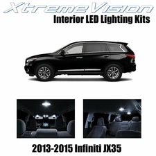 XtremeVision Interior LED for Infiniti JX35 2013-2015 (11 PCS) Pure White