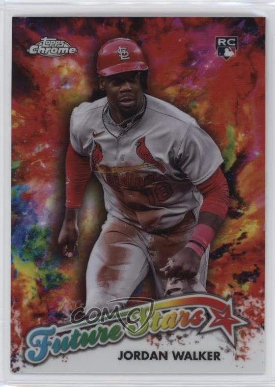 2023 Topps Chrome Update Future Stars Jordan Walker #FSU-7 Rookie RC 11b4