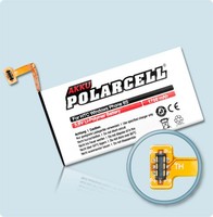 Polarcell Htc 35H00204-01M 35H00204-02M 1700Mah Hochleistungs-Akku Batterie Accu