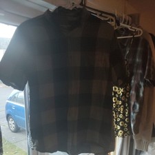 Men’s Cedar Wood State Shirt XL Green/Black Checked Shirt Clothing 