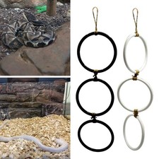 Snake Climbing Rings Reptiletank Cage Decor Climbing Chain Snake Pet Toy for