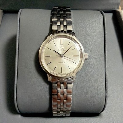 Rare W-Name OMEGA De Ville Seamaster Manual Winding Tool 102 Working Watch
