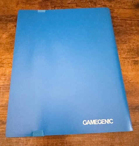 GameGenic Card Storage 9 Pocket Binder - 360 Card Capacity - Blue - Picture 2 of 3