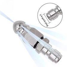 G1/4 " Pressure Washer Sewer Jetter Nozzle Pressure Drain Jetter Hose Nozzle