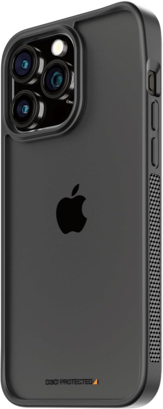 Panzer Glass Military Grade Standard Clear Case iPhone 15 Pro Max Black Edition