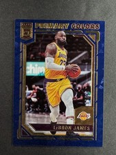 LeBron James 2021-22 Panini Donruss Elite Primary Colors /99 #2