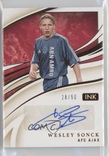 2020 Panini Immaculate INK Bronze /50 Wesley Sonck #I-WSO Auto