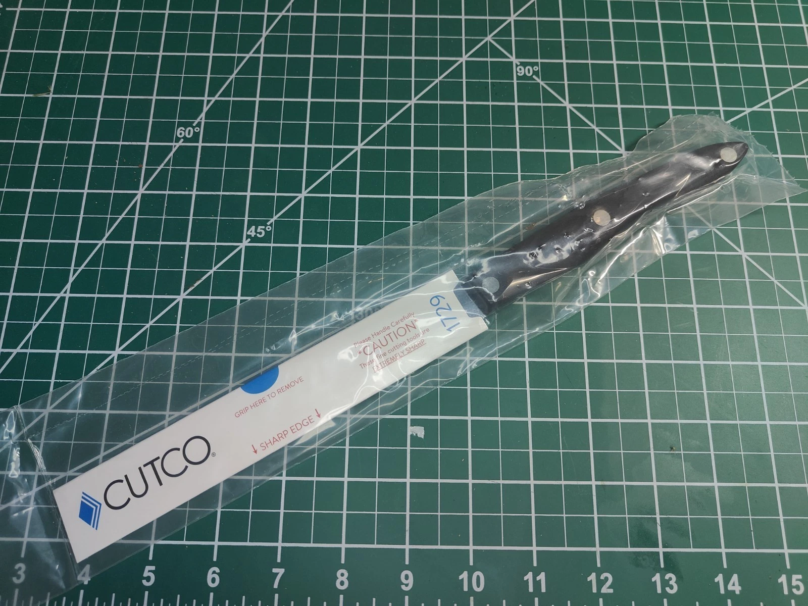 Cutco 1729 Petite Carver Knife - Classic Dark Brown