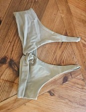 Young LA Twist Sports Bra Womens Size Small Tan Beige