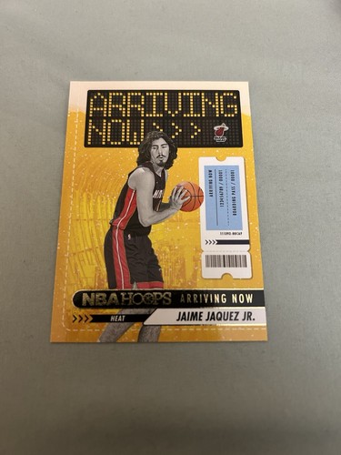 2023-24 NBA HOOPS JAIME JAQUEZ JR ARRIVING NOW GOLD HOLO FOIL RC #30 - 第 1/2 張圖片