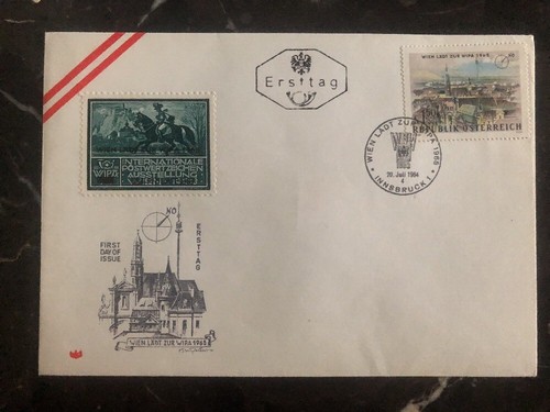 1964 Innsbruck Austria 8 WiPA FIrst Day Cover FDC Collection Lot - Picture 8 of 9