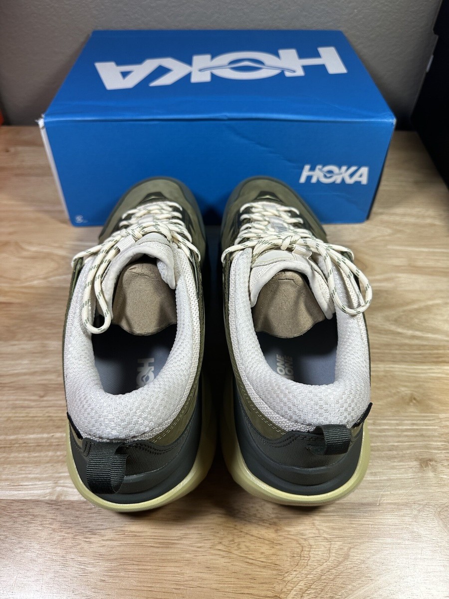 Hoka One One Kaha Low Fennel Eggnog New Men Shoes Hiking