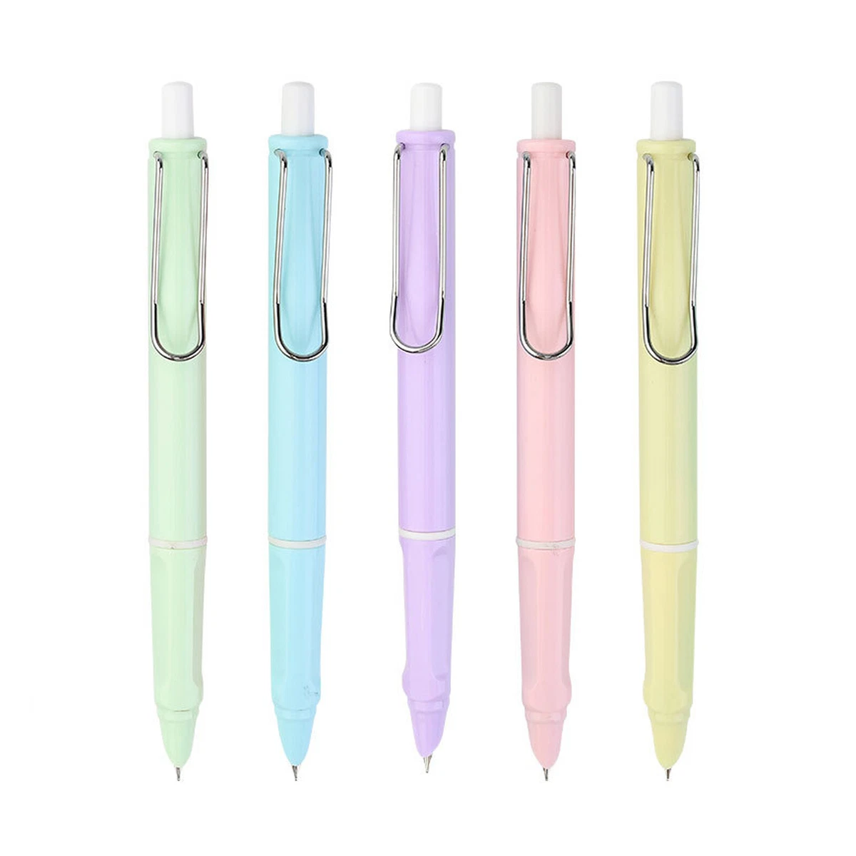 NEW Plastic Retractable Fountain Pen Press Type Ink PensMm
