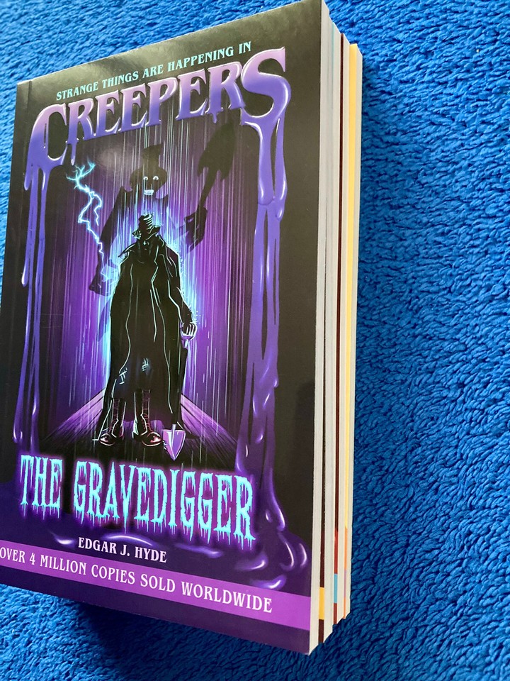 Lot of 5 Creepers by Edgar J. Hyde Paperback Books 610 Horror Series