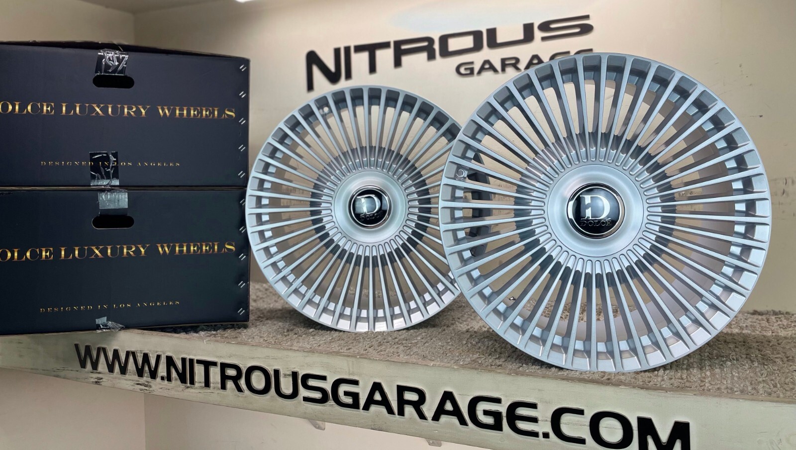 22 DOLCE TRENTO SILVER STAGGERED  WHEELS FITS BENTLEY GT GTC & FLYING SPUR 19-25