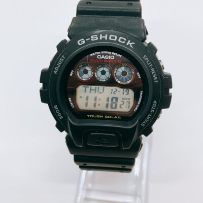 CASIO G-SHOCK GW-6900-1JF Solar Men's Watch Black Rubber CASIO G-SHOCK GW-6900-1JF Solar Men's Watch Black Rubber